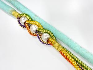 正絹　振袖用　手組帯締め